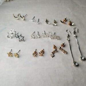 Set Of Constellation Stud Earrings